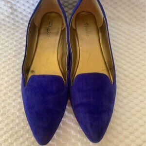Nine West Purple Suede flats 9M